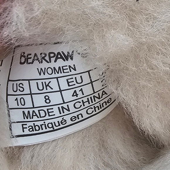 Bearpaw Women's Suede Sheepskin Lined Winter Boots Light Gray Size 10 - Picture 6 of 10